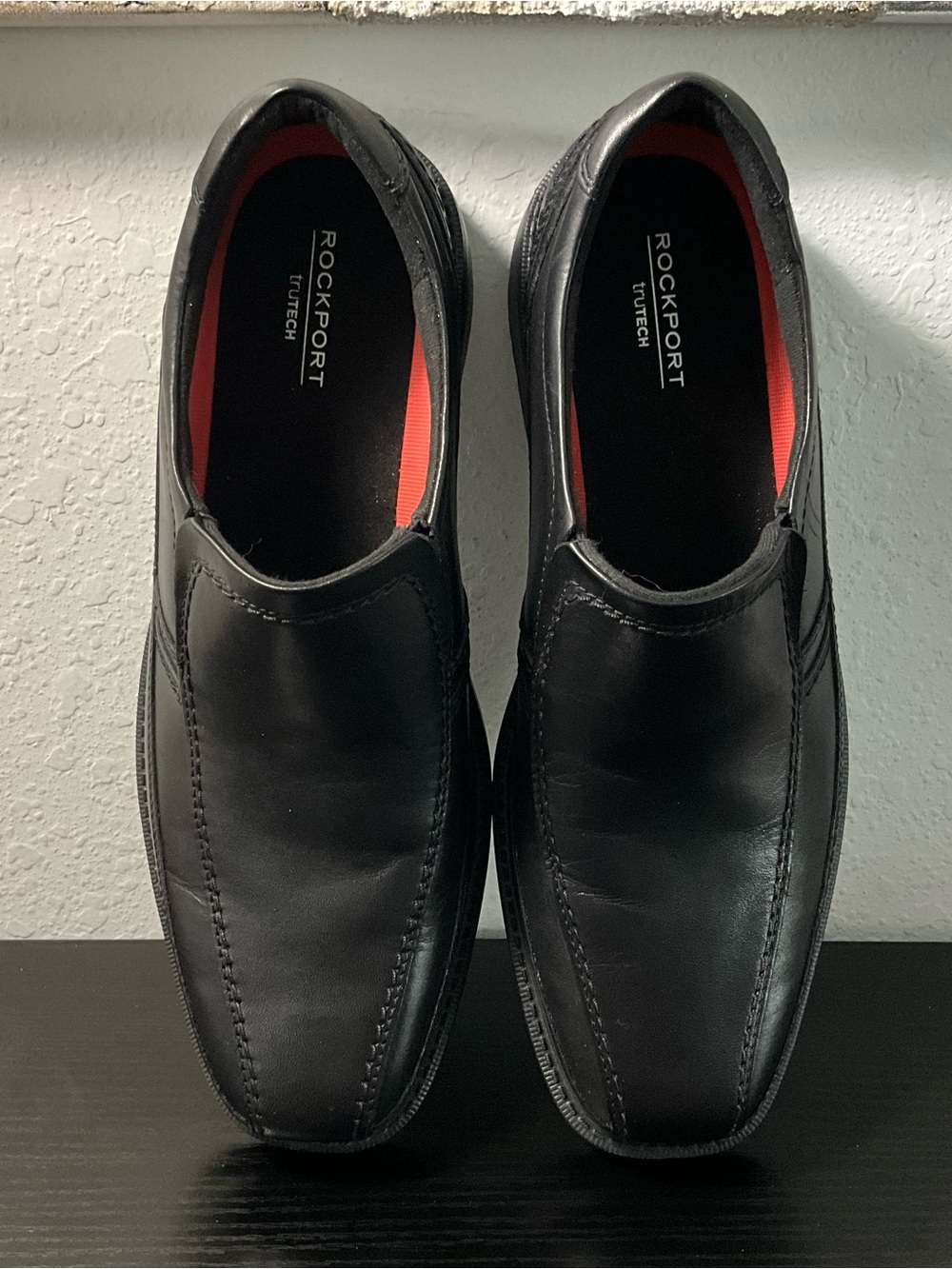 Rockport Mens truTECH SL2BIKESO Black SZ 10 M Slip ons